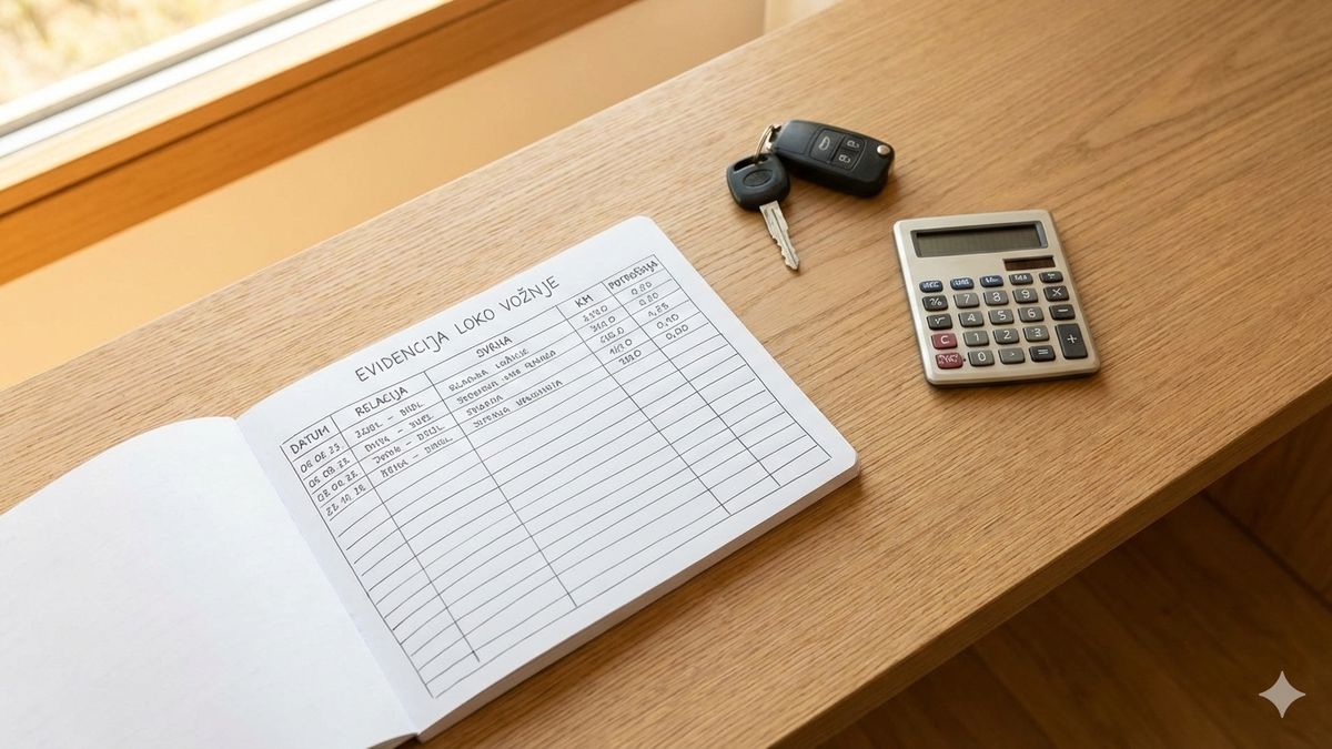 Evidencija loko vožnje – sadržaj i vođenje